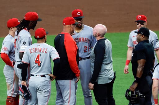 Reds put ace right-hander Hunter Greene on injured list with groin strain