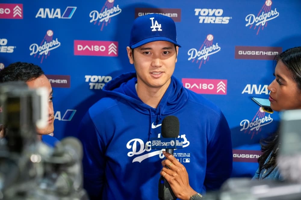 Shohei Ohtani’s hard-hit blast adds to torrid start in 1st season with Dodgers