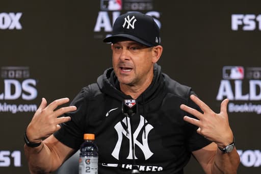 Yankees manager Aaron Boone believes gap with Blue Jays is small