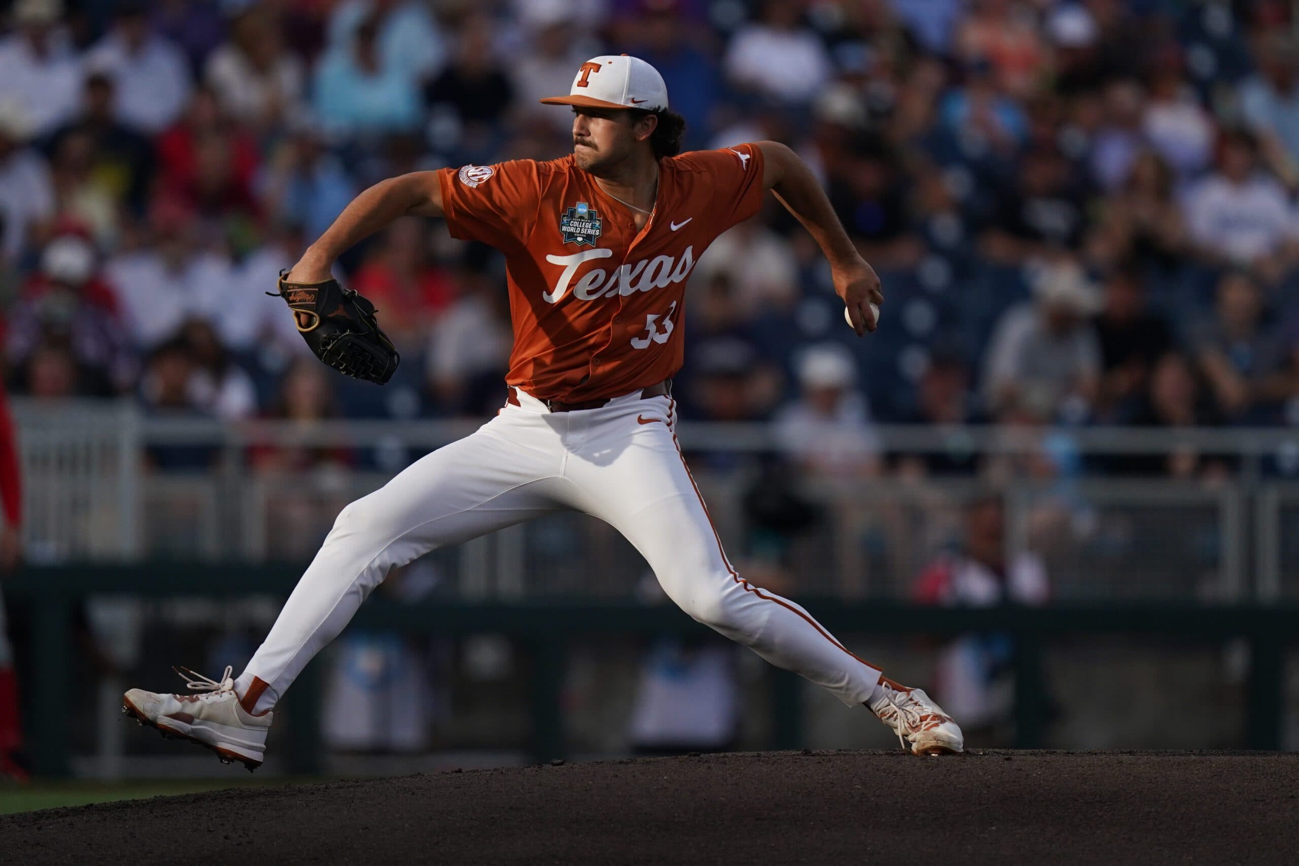 Texas Pitcher Luke Harrison Delivers a Solid Outing for the USA Collegiate National Team