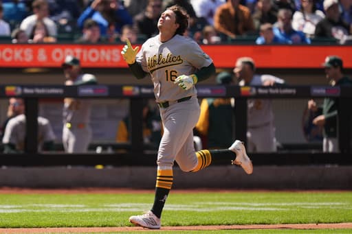 Kurtz hits his first homer of the season and the Athletics sweep the slumping Mets, 1-0