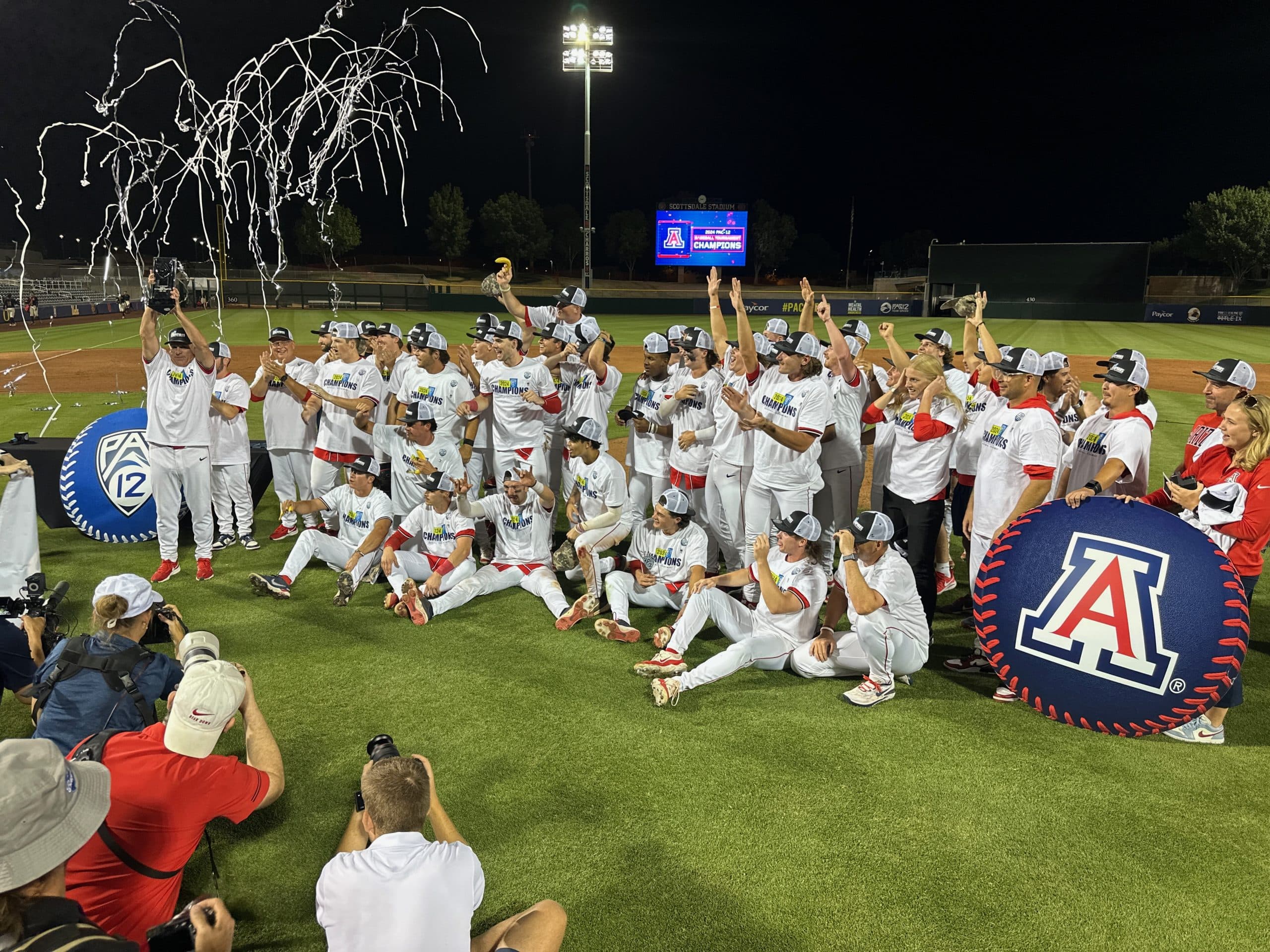 One Last Time: Arizona’s Tommy Splaine Singles In Pac-12 Tournament Winner In Bottom Of Ninth