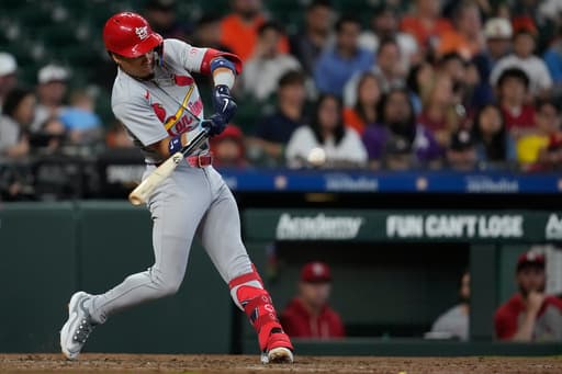 Cardinals top Astros 7-5 in 10 innings to extend win streak to 5 games