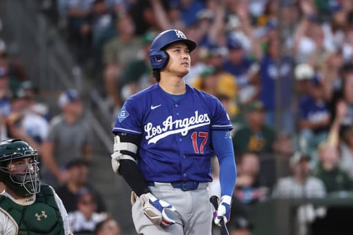 Shohei Ohtani homers to lead Dodgers’ offensive onslaught in 9-4 win over A’s