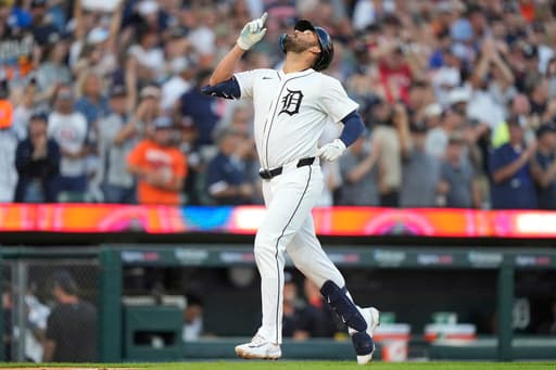Jack Flaherty’s strong start, 4 homers lead Tigers to 10-0 rout of Astros