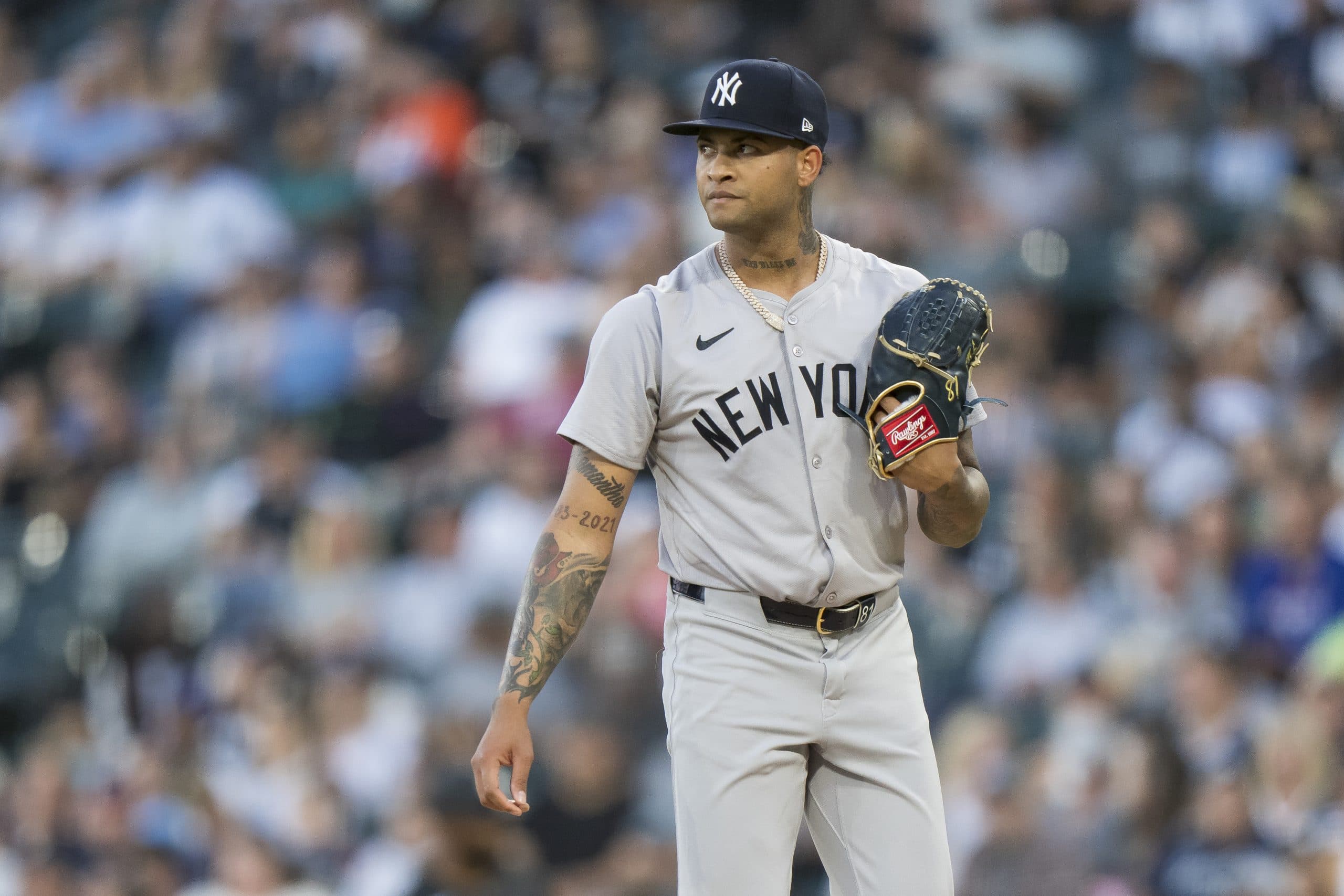 Yankees Place Rookie RHP Luis Gil on 15-day Injured List with a Strained Lower Back