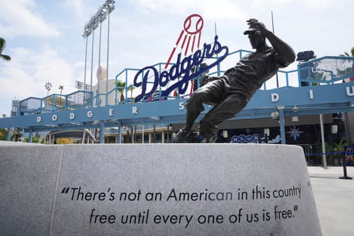 Baseball celebrates Jackie Robinson’s legacy on 78th anniversary of breaking color barrier