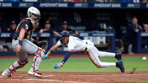 Rays hold Guardians to 1 hit, complete 3-game sweep with 1-0 victory