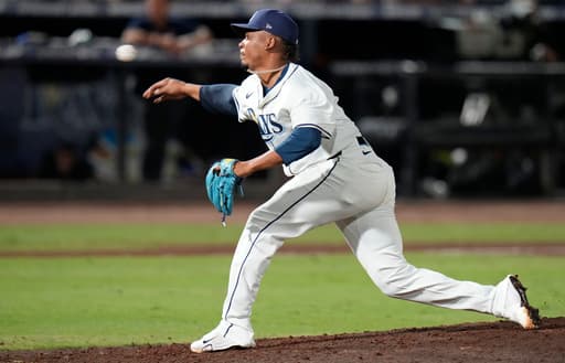 Rays reliever Edwin Uceta didn’t feel great when testing shoulder playing catch