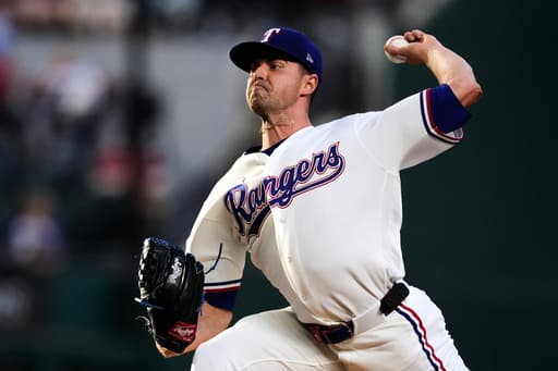 MacKenzie Gore works career-best 8 innings as Rangers beat Diamondbacks 7-4