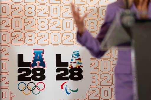 Track to open LA Olympics, with women’s 100-meter sprinters lining up three times in the same day