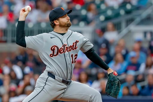 Tigers’ Casey Mize exits vs. Braves with groin tightness and Javier Báez leaves with foot injury