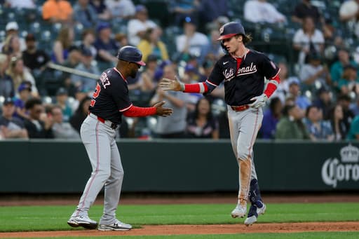Nationals prospect Robert Hassell III hits 1st career home run