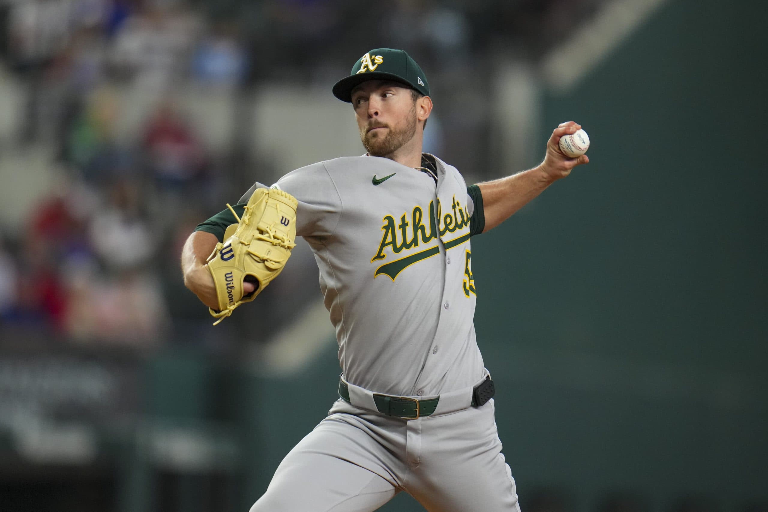 Jeffrey Springs throws 6 scoreless innings to help Athletics beat Rangers 3-0