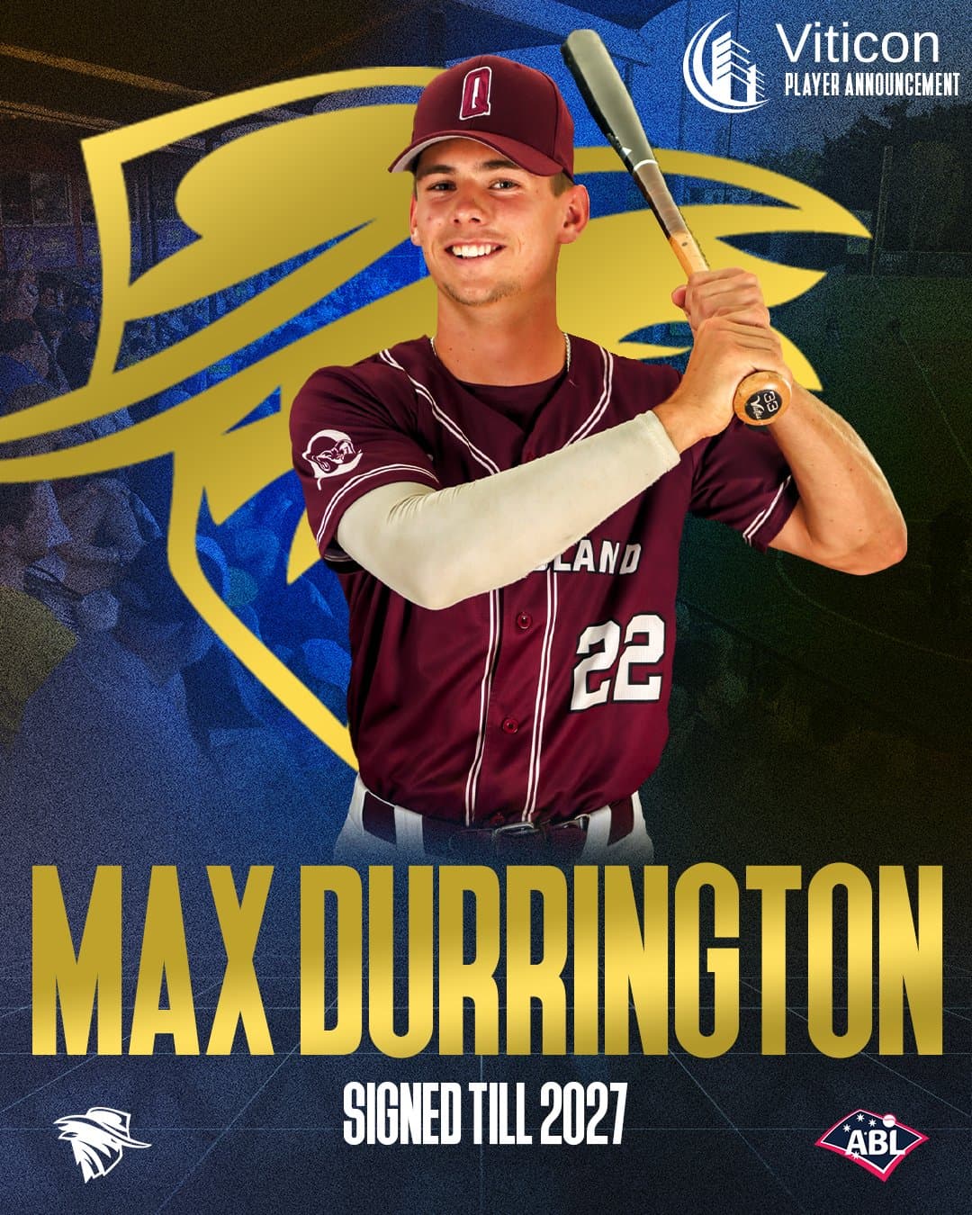 Oakland A’s 17-Year-Old Australian Max Durrington Signs With Brisbane Bandits