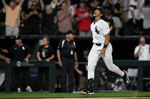 White Sox rookie Braden Montgomery hasn’t calmed down after his historic walk-off MLB debut