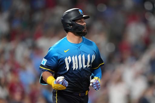 Schwarber, Kepler go deep late to vault Phillies past Diamondbacks 3-2
