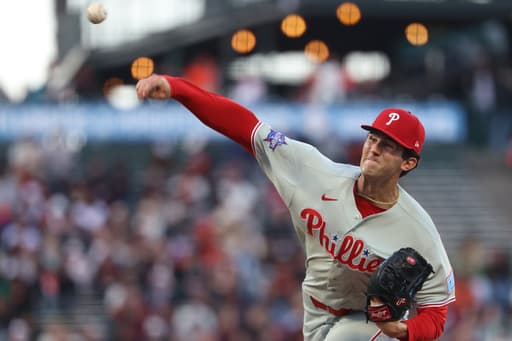 Phillies rookie Andrew Painter overcomes migraine, pitches five innings in relief in loss to D-backs