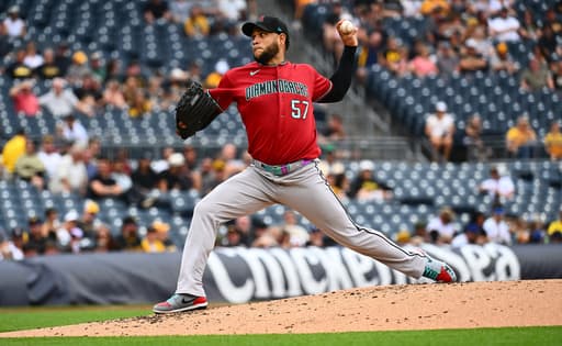 Rodríguez goes 8 innings, Moreno hits 2-run homer as Diamondbacks blank Pirates 3-0