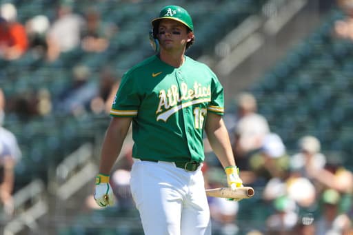 Athletics first baseman Nick Kurtz reinstated from injured list after thumb injury, Muncy optioned
