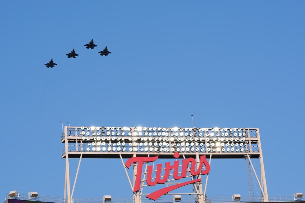 A Family Flyover: Jax Family Enjoys Special 9/11 Moment Before Twins Game