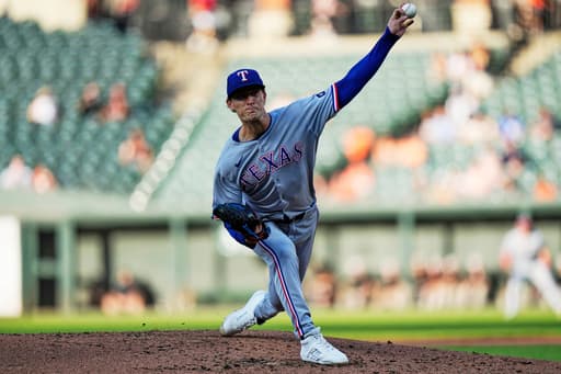 Texas manager Bochy says he’ll consider a rotation spot for Latz after impressive start vs. Orioles