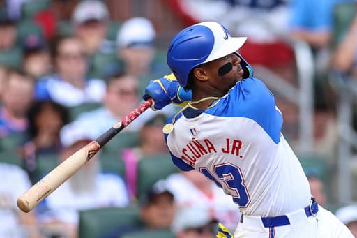 Ronald Acuña Jr. homers for 2nd straight game in return to lineup as Braves beat Padres 7-1