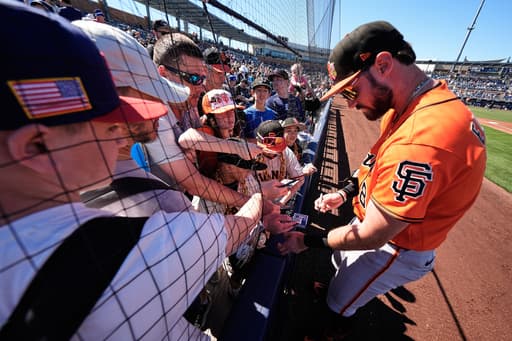 Giants’ Bryce Eldridge faces big expectations, takes message from veterans to heart: be yourself