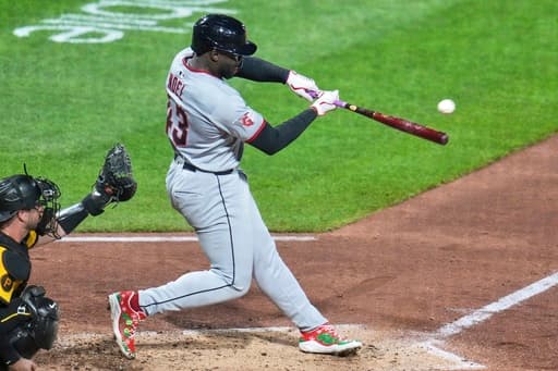 Bo Naylor’s 3 hits, 3 RBIs power the Guardians to a 10-7 win over the Pirates