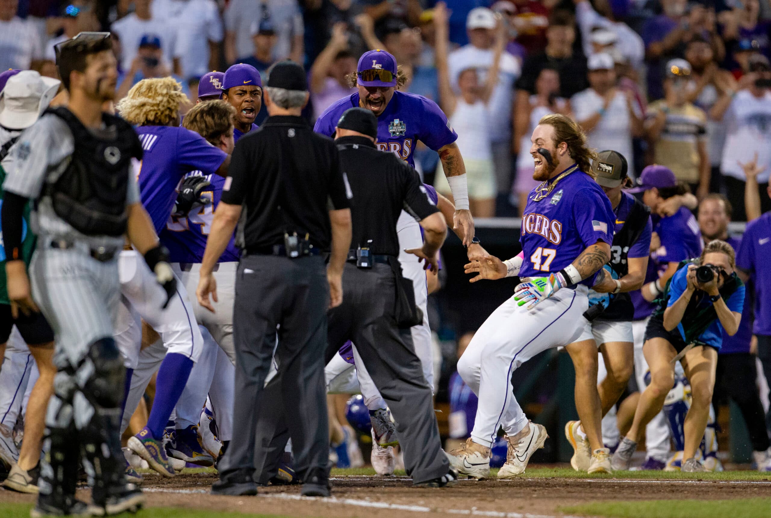 College World Series: White’s 11th Inning Homer Sends Tigers To The Final