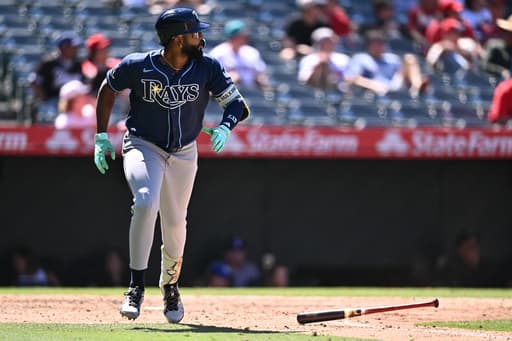 Caminero hits tiebreaking homer in 8th and Rays avoid sweep with 8-3 victory over Angels