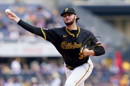 Skenes dominant into 8th, McCutchen hits go-ahead single as Pirates win 2-1 to sweep Phillies
