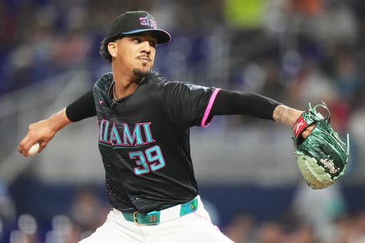 Marlins pitcher Eury Pérez expected to miss approximately 8 weeks with odd leg injury