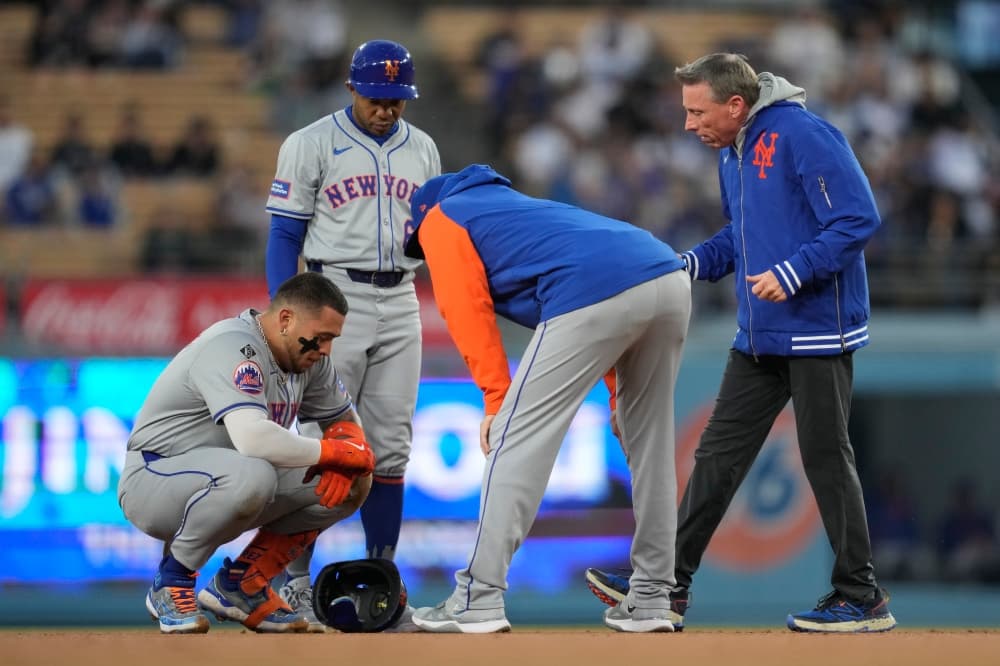 The Mets say catcher Francisco Alvarez needs surgery on a torn ligament in his left thumb