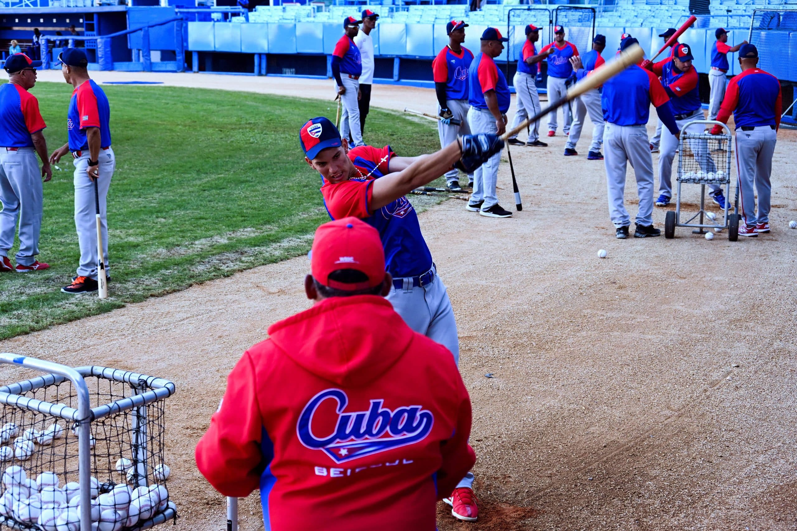 Federación Cubana de Béisbol y Softball Held 150th Anniversary Game First Official Statistical Baseball Game Being On The Island On December 27