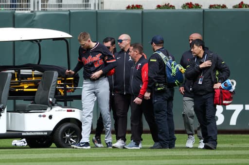 Tigers’ Parker Meadows hospitalized after head-to-head outfield collision with teammate Riley Greene