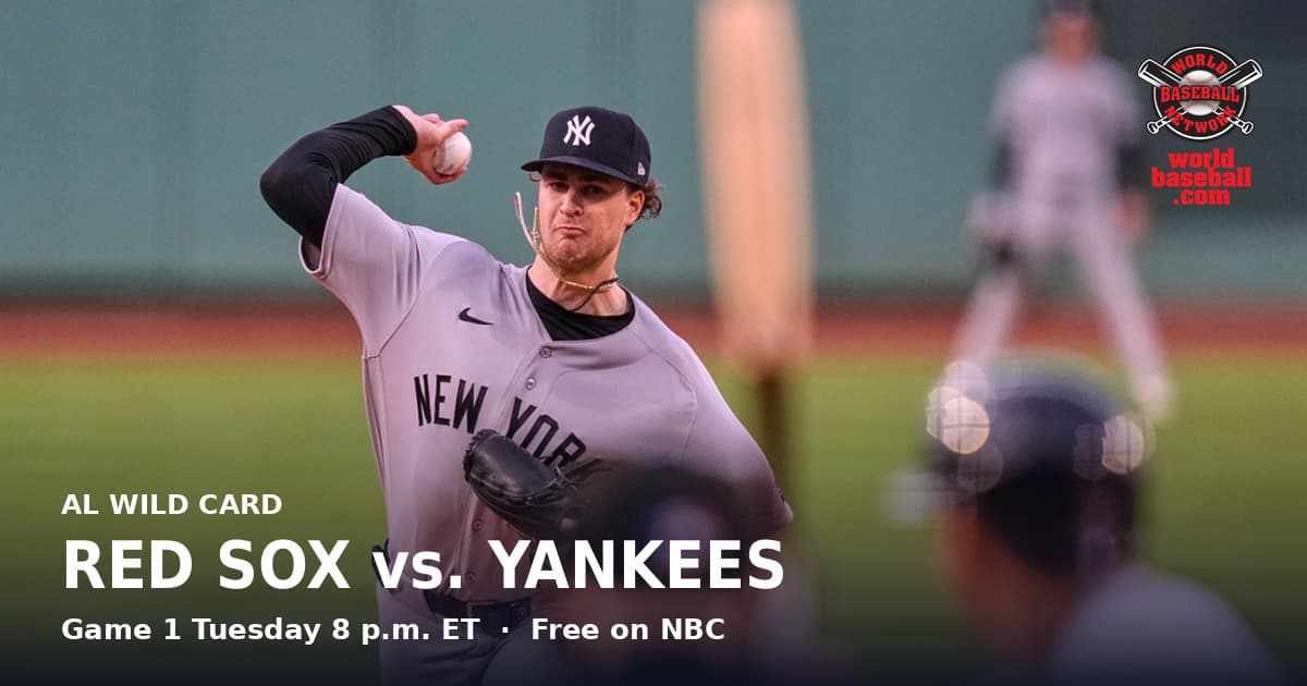 Yankees right-hander Cam Schlittler delivers a pitch against the Red Sox.