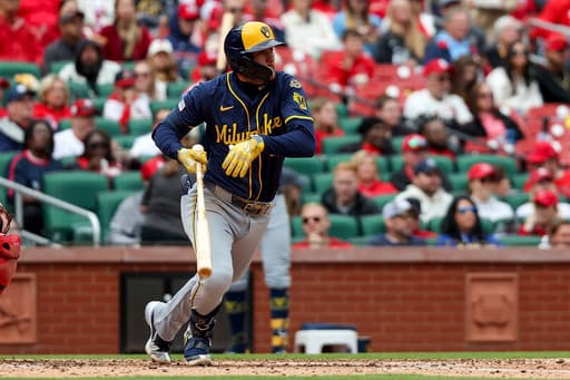Christian Yelich’s 2 hits, 2 RBIs lead Brewers past Cardinals 7-1, avoiding a series sweep