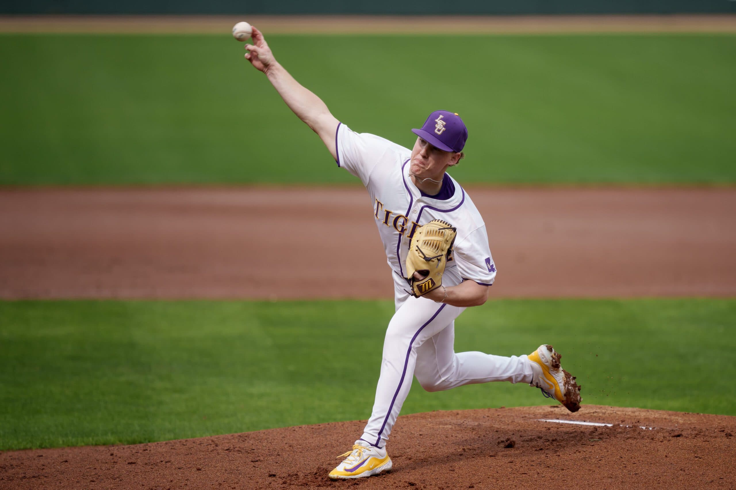 LSU Pitcher Cooper Moore Out 2-3 Weeks with an Arm Injury