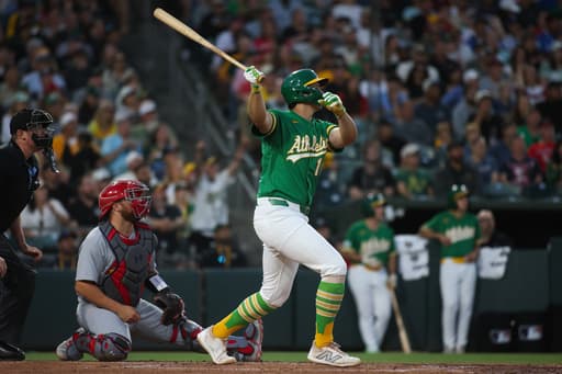 Nick Kurtz hits 3rd career grand slam to help the Athletics beat the Cardinals 6-2