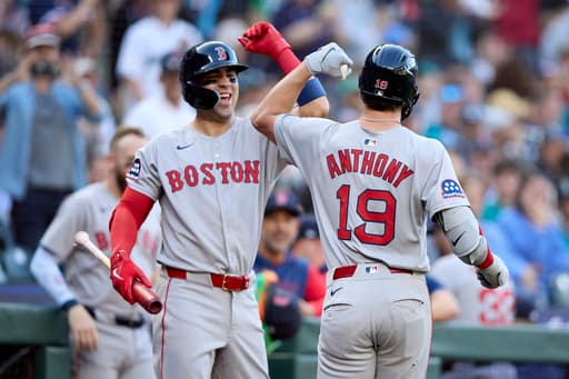 Anthony hits 1st MLB home run and Giolito strikes out 10 as Red Sox blank Mariners 2-0