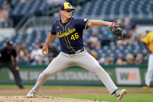Priester sets franchise record as Brewers beat Pirates 5-2