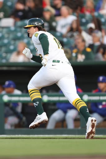 Langeliers has 4 hits, Butler hits HR to help Athletics beat Rangers 5-2
