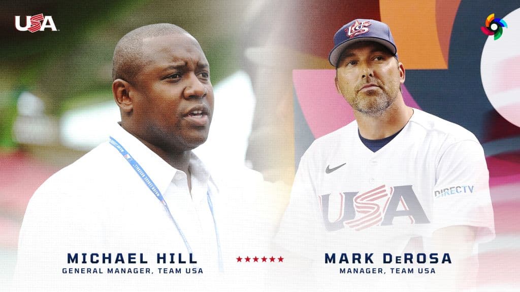 Michael Hill and Mark DeRosa Named to Lead Team USA at 2026 World Baseball Classic