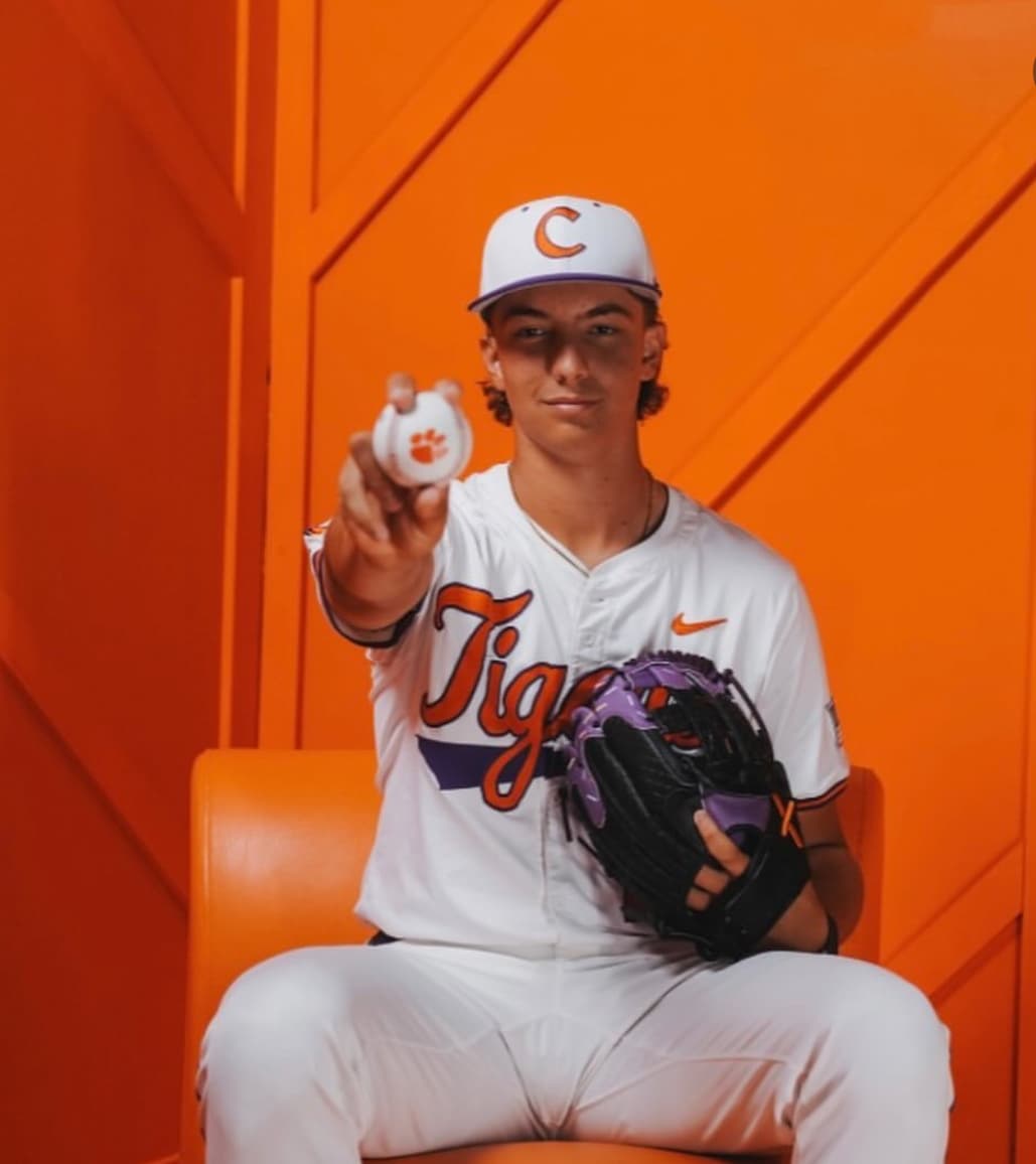 Dylan Harrison Makes his First Pitching Appearance for the Clemson Tigers