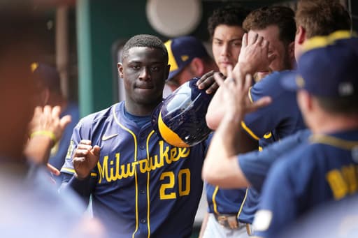 Brewers activate outfielder Daz Cameron from the paternity list