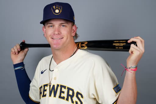 Brewers shortstop prospect Cooper Pratt called up ahead of series with Guardians
