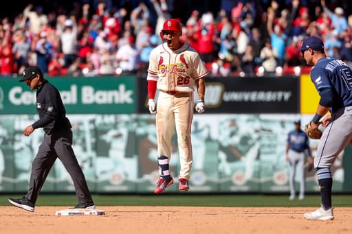 Cardinals rookie JJ Wetherholt hits walk-off single to beat Rays 6-5 in 10th inning