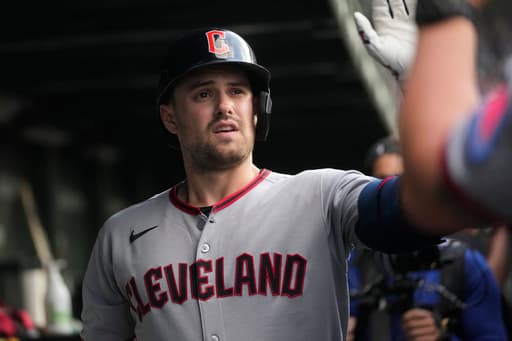 Guardians outfielder Lane Thomas on 10-day IL with right foot injury