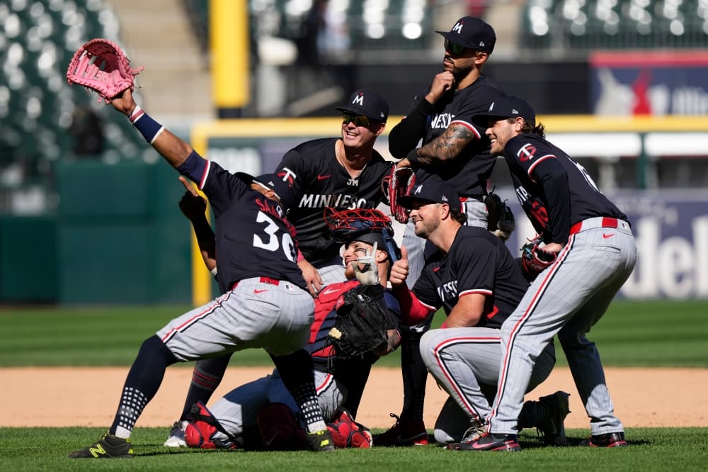 The Twins and their lucky home run sausage are home safely with the winning streak still intact